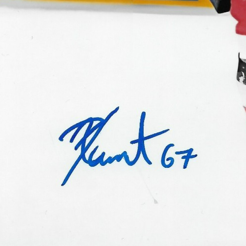 Signed New Jersey Devils Xavier Parent Utica Comets 8x10 Photo #1 Original