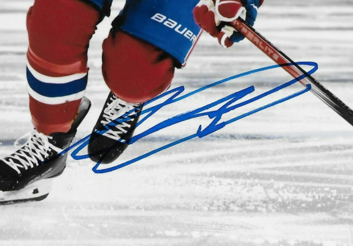 Signed Alex Newhook Montreal Canadiens Autographed 8x10 Photo #1 Original