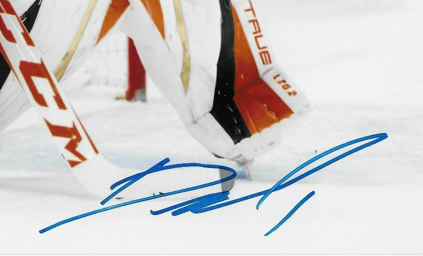 Signed Lukas Dostal Anaheim Ducks Autographed 8x10 Photo #1 Original