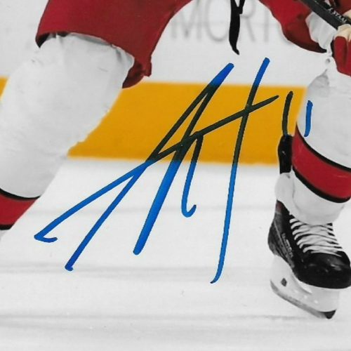 Signed Jordan Staal Carolina Hurricanes Autographed 8x10 Photo #1 Original