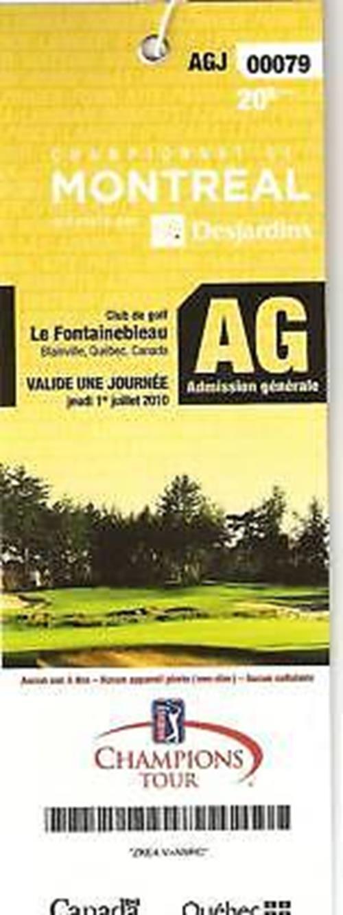 Photo originale autographiée de Corey Pavin lors de la Ryder Cup 2010 de la PGA Golf