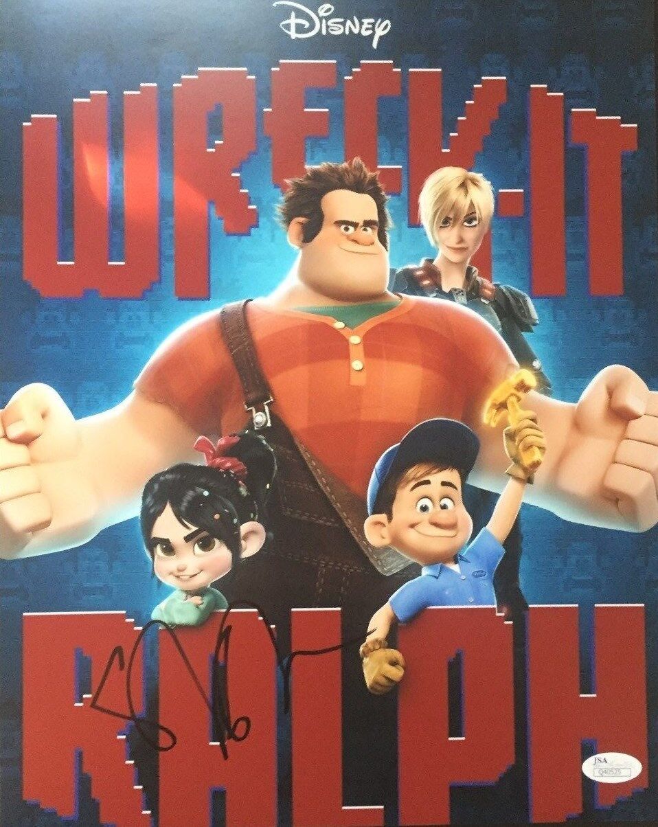 Autographed Sarah Silverman signed Wreck it Ralph 11x14 w/JSA