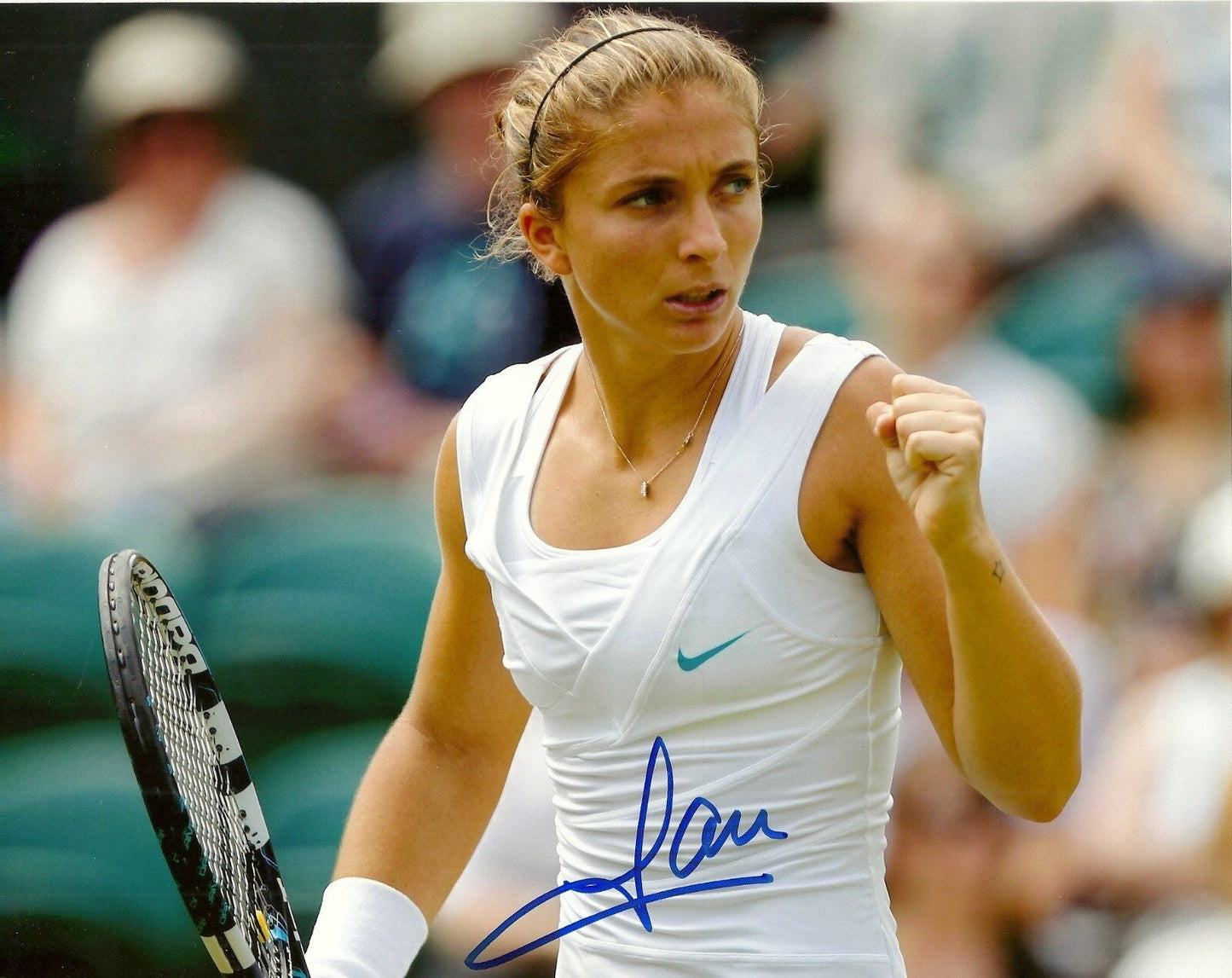 Autographed Sara Errani Tennis 8x10 Photo Original