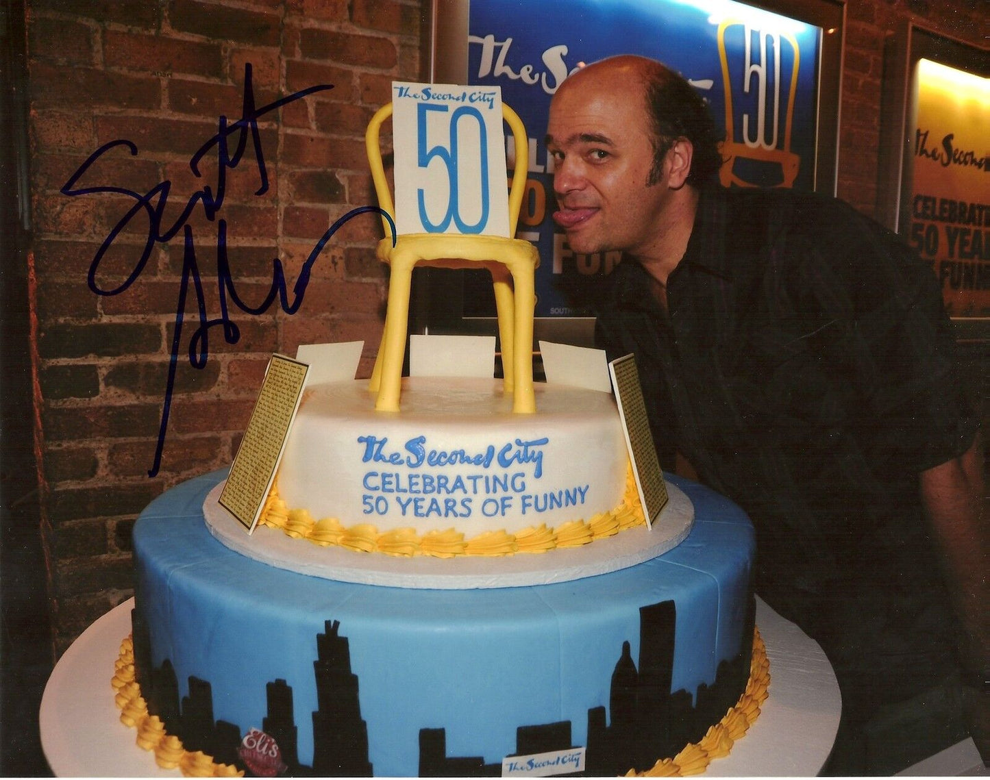 Autographed Scott Adsit 30 Rock 8x10 Photo