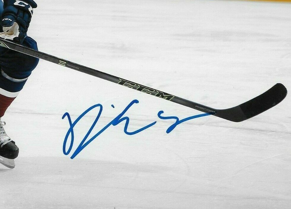 Autographed Colorado Avalanche Dennis Everberg 8x10 Photo Original