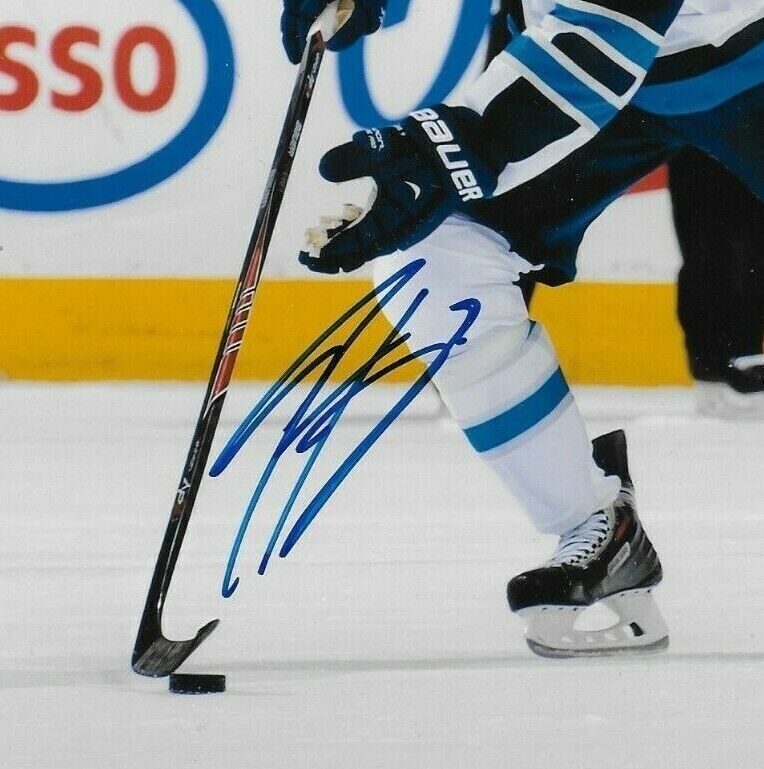 Autographed Winnipeg Jets Evander Kane 8x10 Photo #2 Original