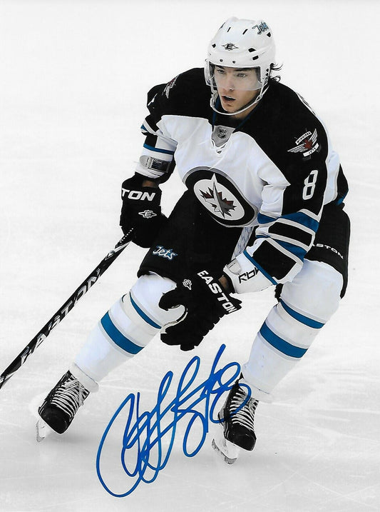 Signed Alexander Alex Burmistrov Winnipeg Jets Autographed 8x10 Photo 1 Original