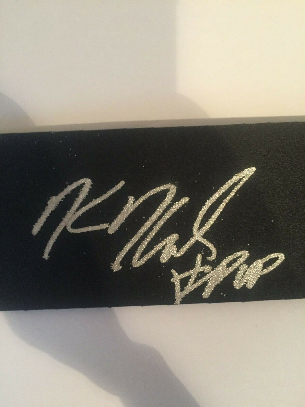 Autographed Kofi Kingston WWE signed Championship toy Title Belt