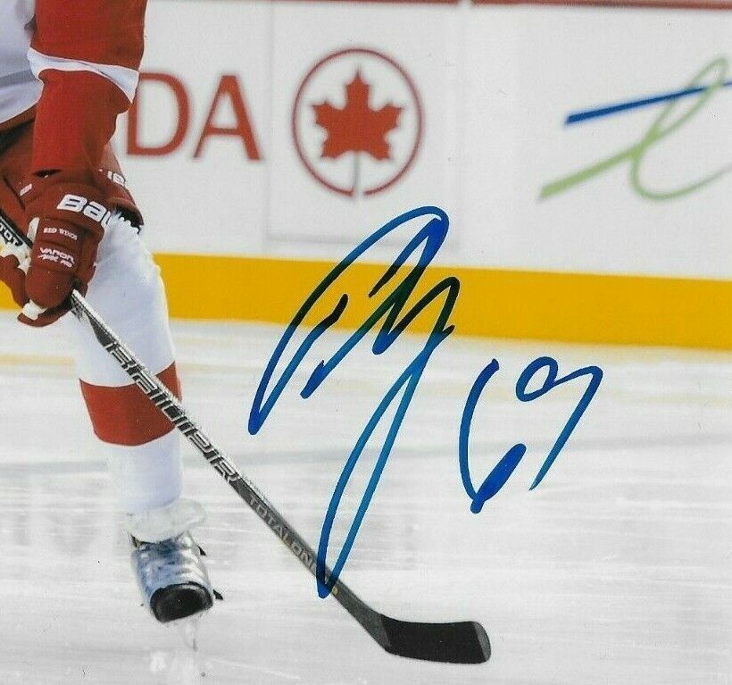 Photo autographiée de Danny DeKeyser des Red Wings de Détroit 8x10 originale
