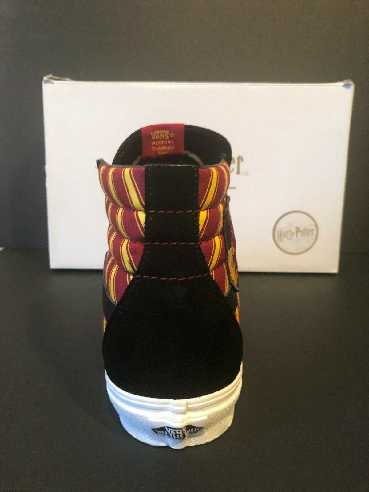 Harry Potter limited edition Vans SK8 HI Gryffindor Brand New Size 11,5