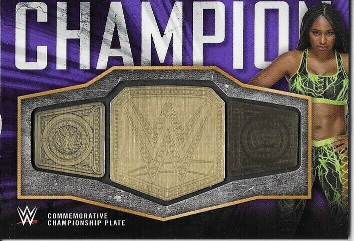 2018 Topps Wrestling WWE Championship Naomi Insert # CC-NA Card 26/99