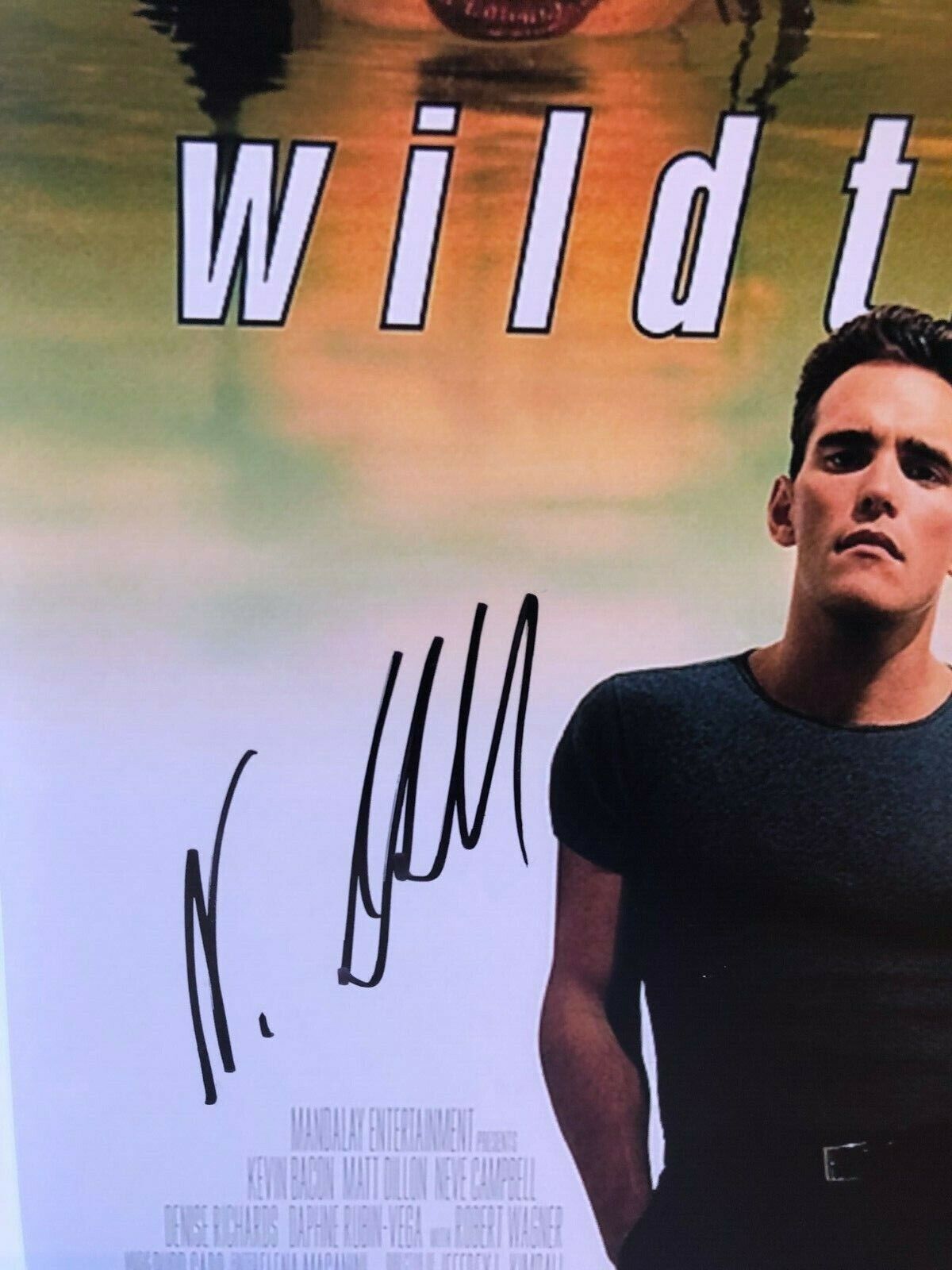 Autographed Neve Campbell signed 12x18 Photo Wildthings Poster