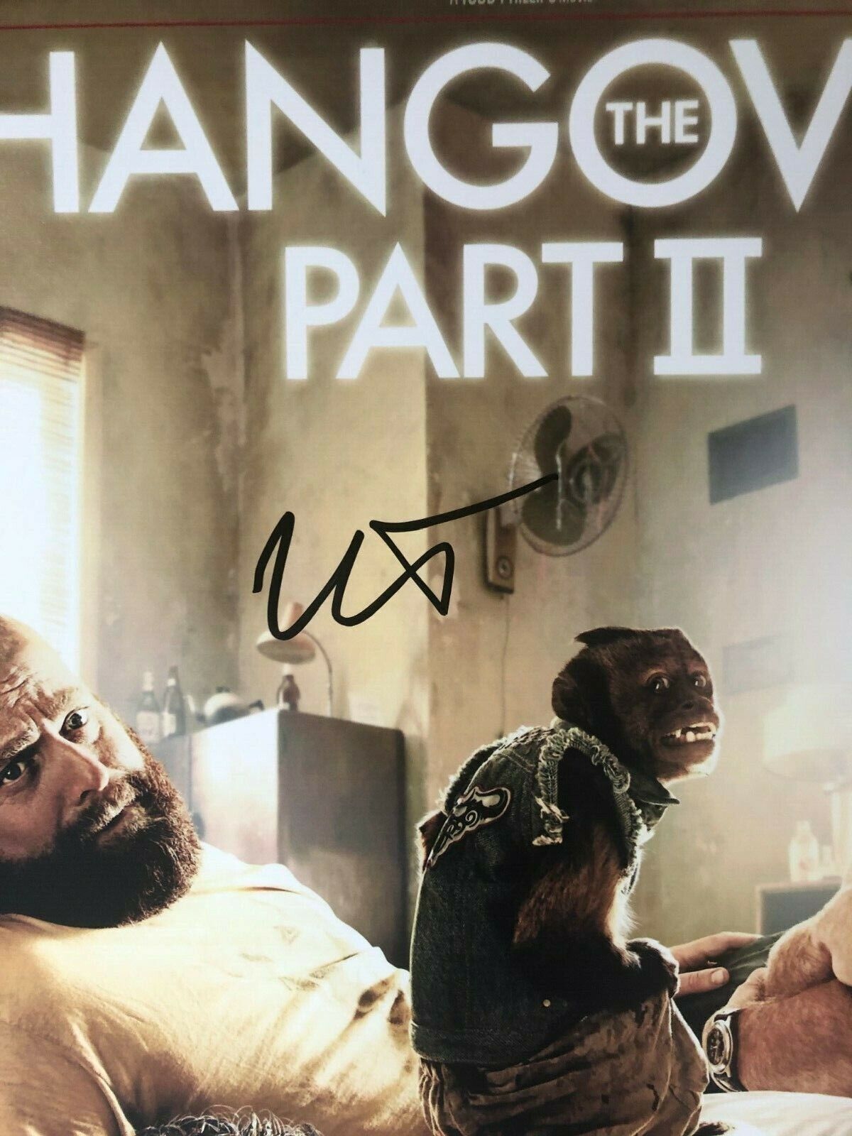 Autographed Ken Jeong signed 12x18 Photo Hangover Movie Poster