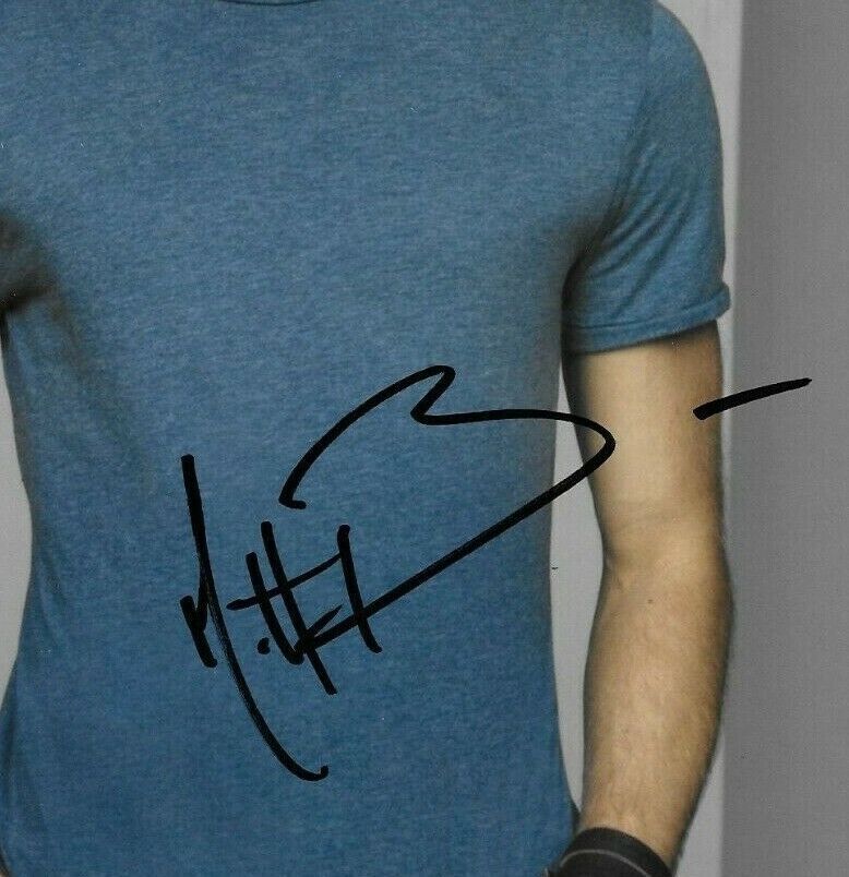 Photo autographiée de Matt Barr 8x10 Hellcats Sleepy Hallow Blood & Treasure