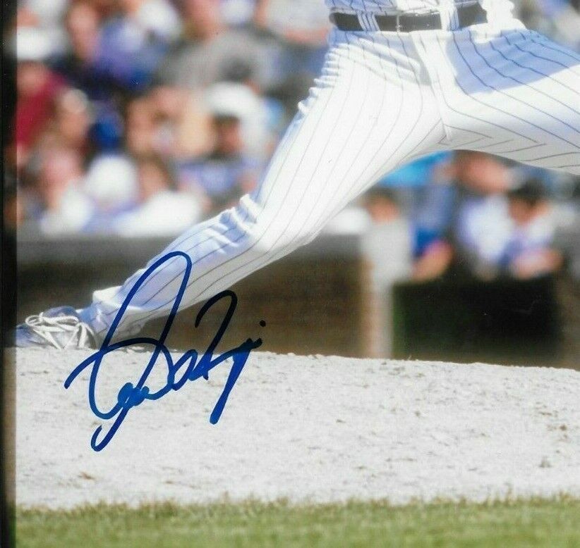Autographed Chicago Cubs Mel Rojas 8x10 Photo Original