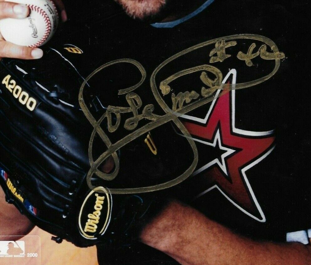 Autographed Houston Astros Jose Lima 8x10 Photo Original