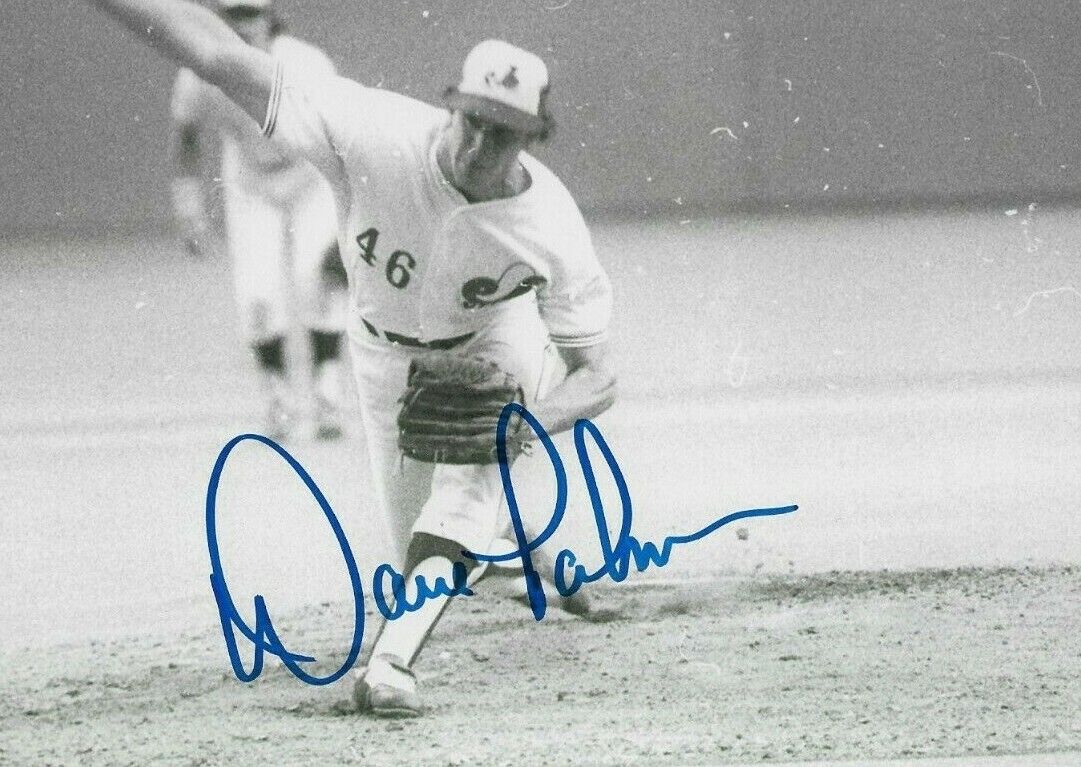 Autographed Montreal Expos Dave Palmer 8x10 Photo Original