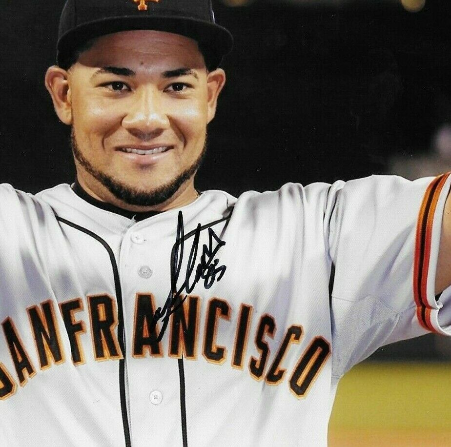 Autographed San Francisco Giants Melky Cabrera 8x10 Photo Original
