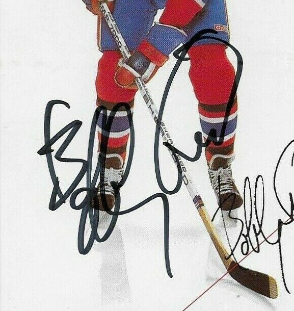 Autographed Bobby Smith Montreal Canadiens Postcard Original