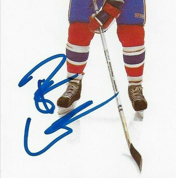Autographed Ryan Walter Montreal Canadiens Postcard Original