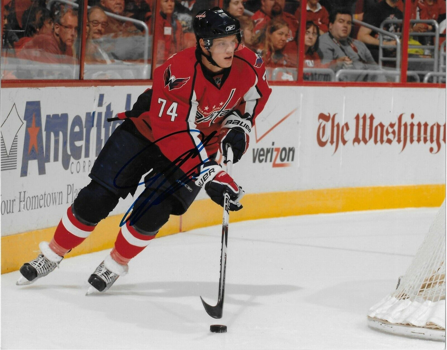 Autographed Washington Capitals John Carlson 8x10 Photo Original