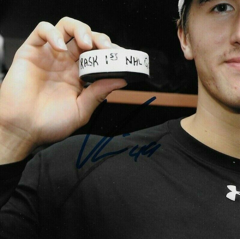 Autographed Carolina Hurricanes Victor Rask 8x10 Photo Original