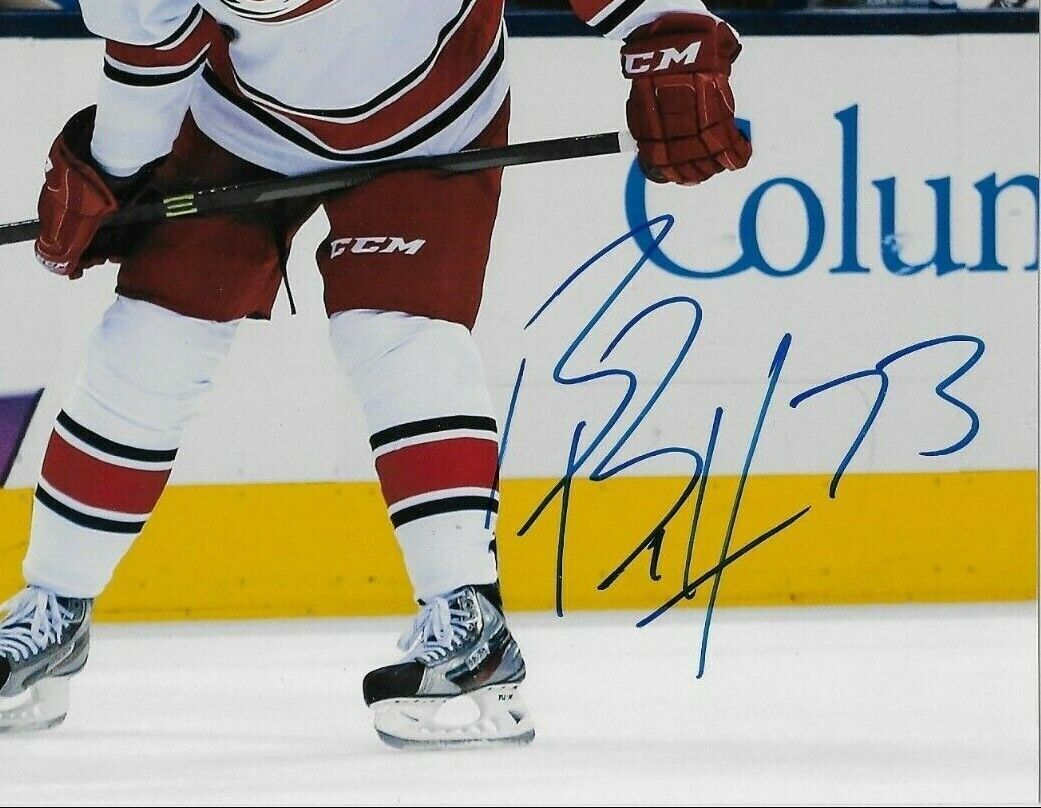 Autographed Carolina Hurricanes Brett Bellemore 8x10 Photo Original