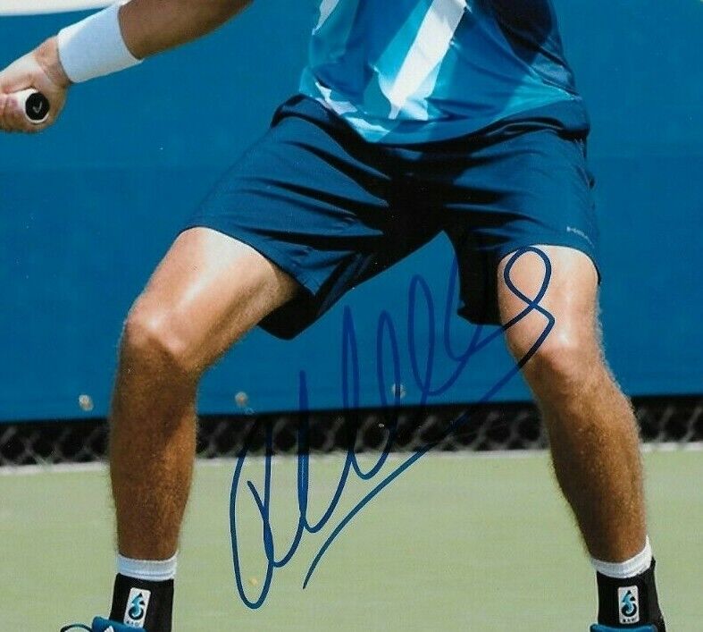 Photo 8x10 autographiée de Robin Haase ATP Tennis #3 Original