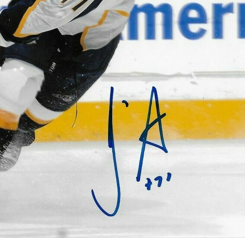 Autographed Nashville Predators JP Dumont 8x10 Photo Original