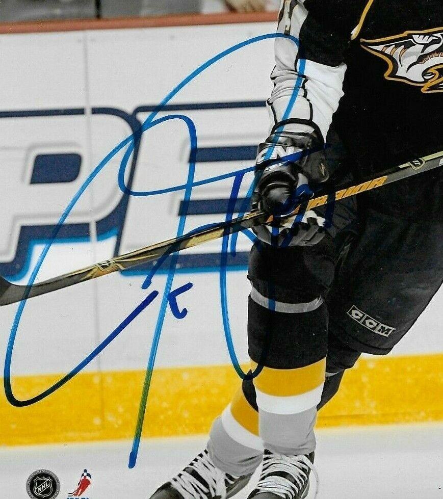 Autographed Nashville Predators Jason Arnott 8x10 Photo Original