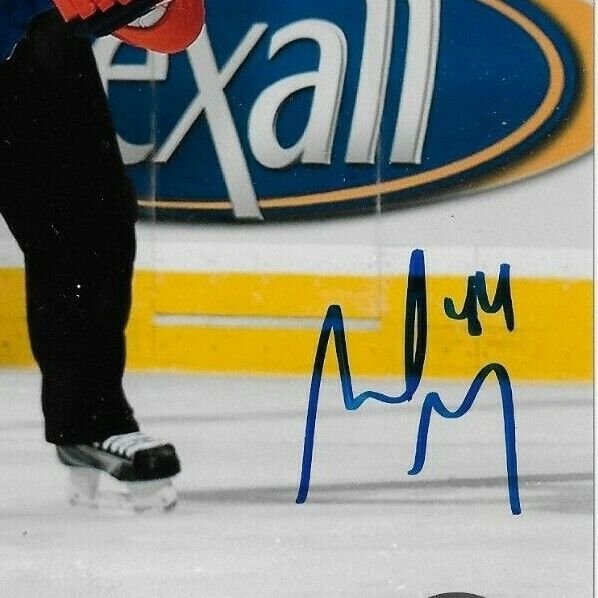 Autographed Edmonton Oilers Sheldon Souray 8x10 Photo Original