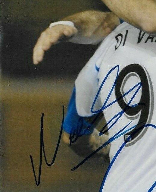 Autographié Marco Di Vaio + Ignacio Piatti Impact de Montréal 8x10 Photo originale
