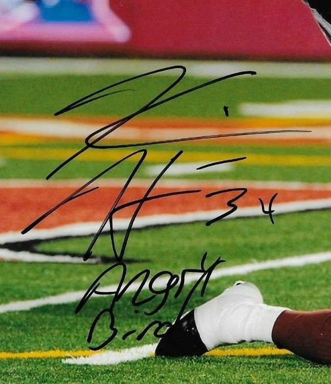 Autographed Kyries Hebert Montreal Alouettes 8x10 Photo Original