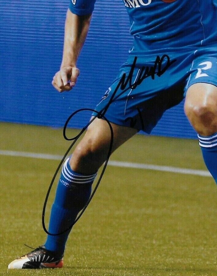 Autographed Justin Mapp Montreal Impact 8x10 Photo Original