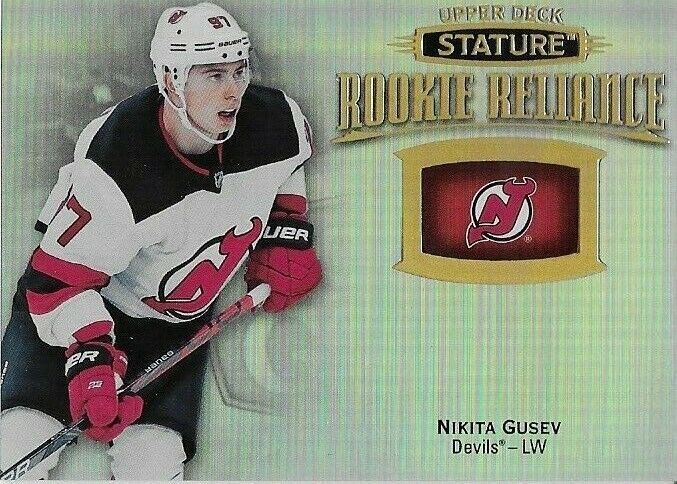 2019-20 Upper Deck Stature Nikita Gusev Rookie Reliance RR-17