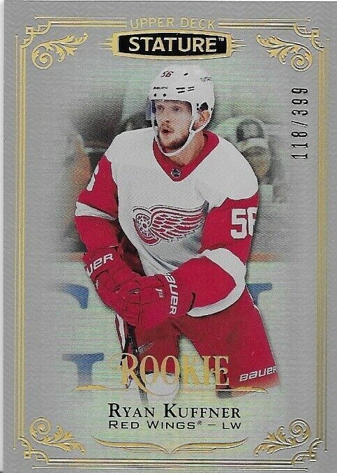 2019-20 Upper Deck Stature Ryan Kuffner Rookie card 118/399