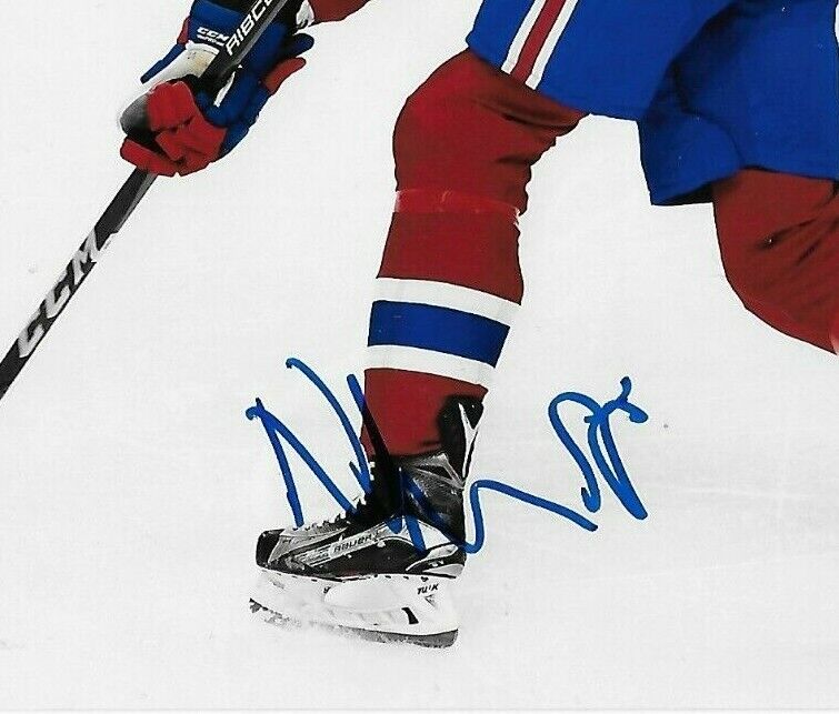 Autographed Montreal Canadiens Noah Juulsen 8x10 Photo Original
