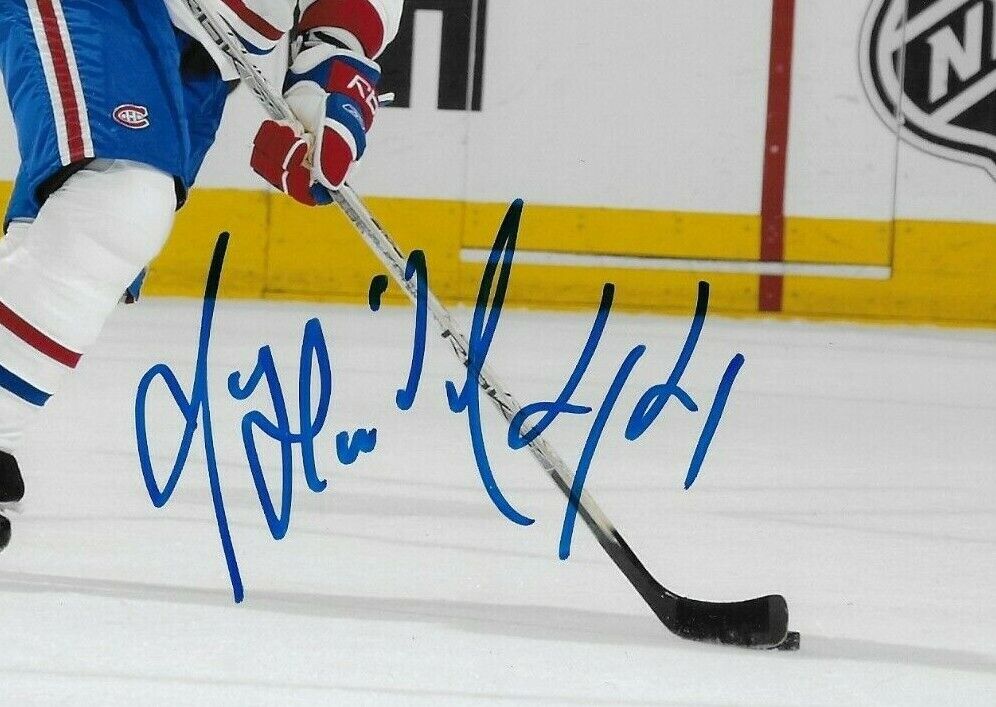 Autographed Montreal Canadiens Roman Hamrlik 8x10 Photo Original