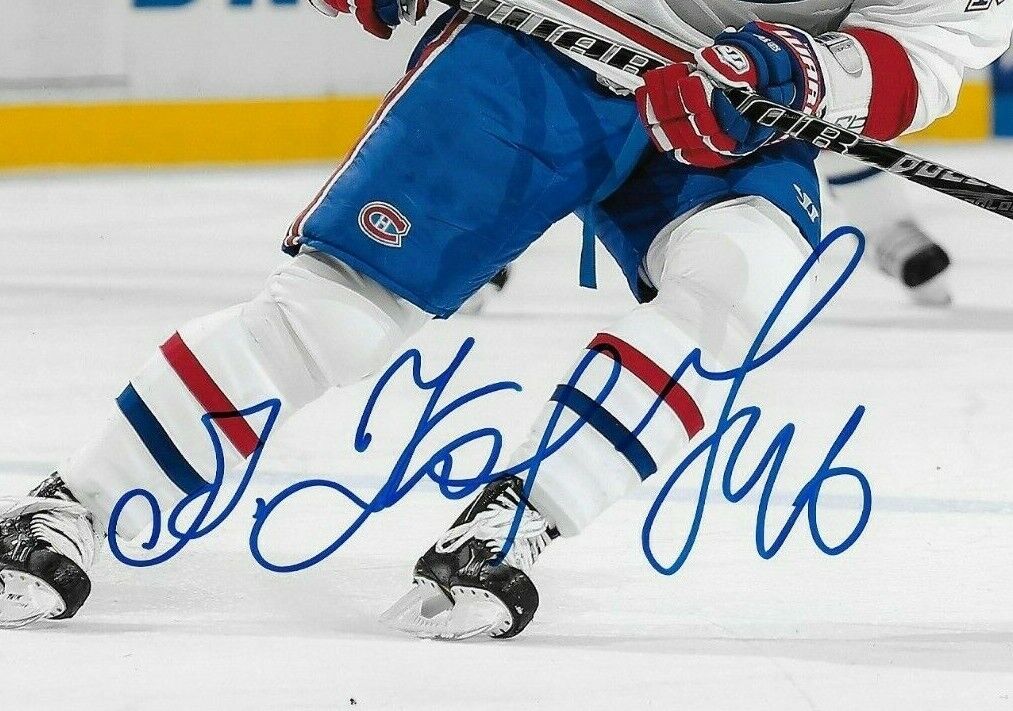 Autographed Montreal Canadiens Andrei Kostitsyn 8x10 Photo Original
