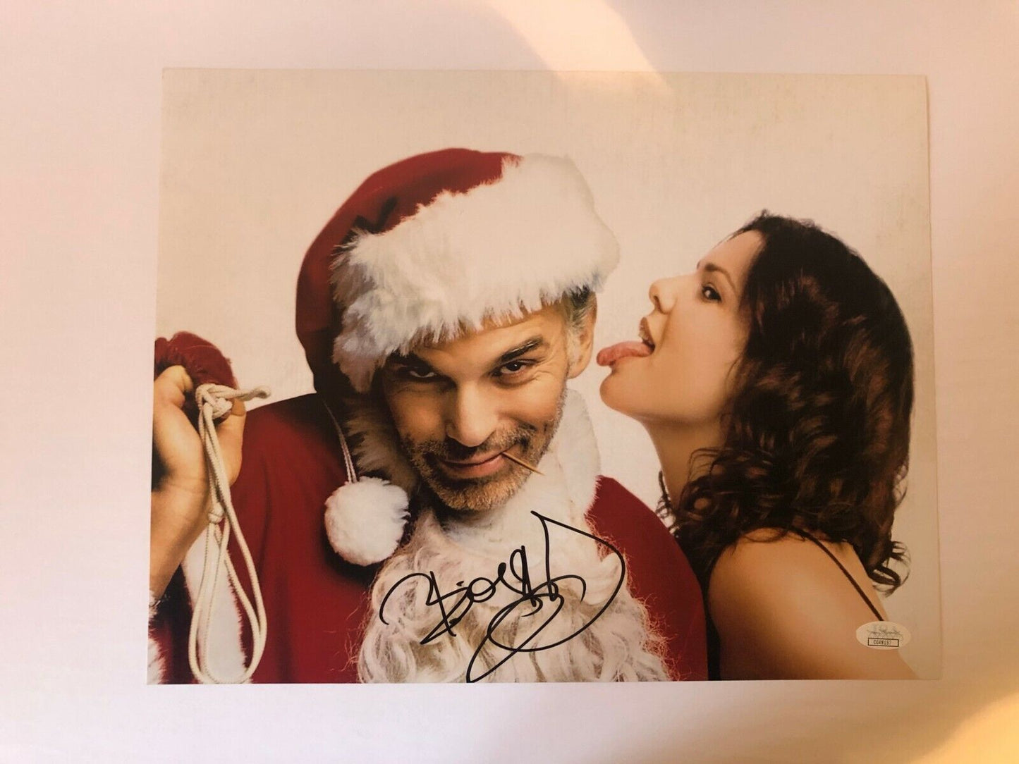 Autographed Billy Bob Thornton signed Bad Santa 11x14 w/ JSA cert original