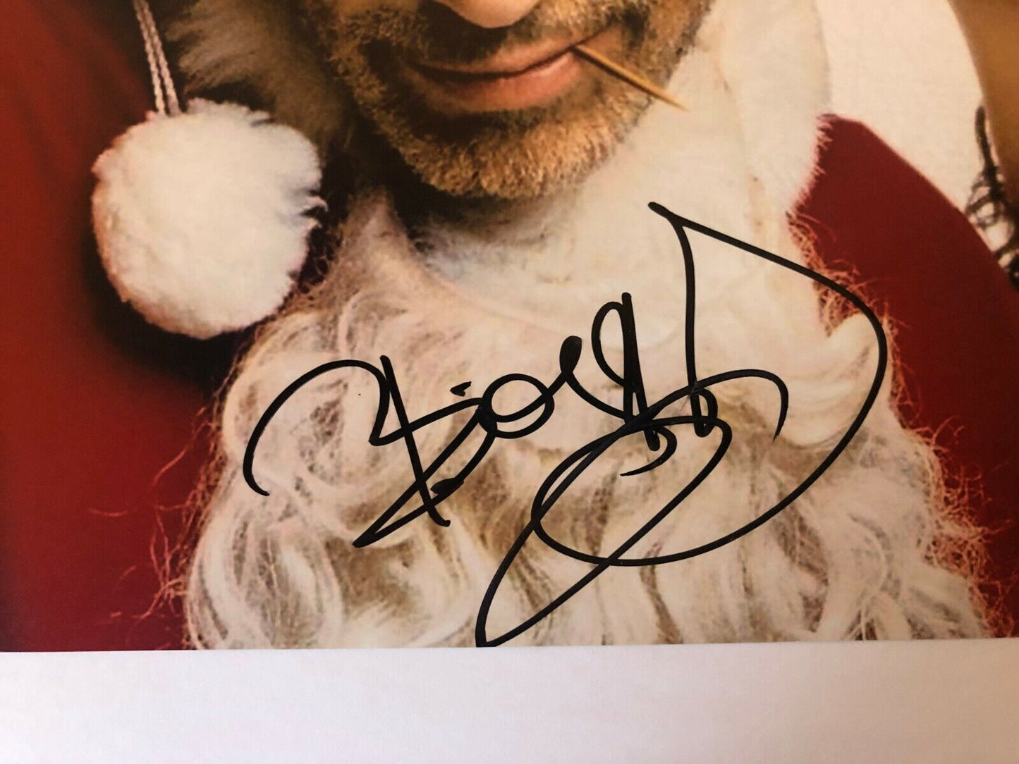 Autographed Billy Bob Thornton signed Bad Santa 11x14 w/ JSA cert original