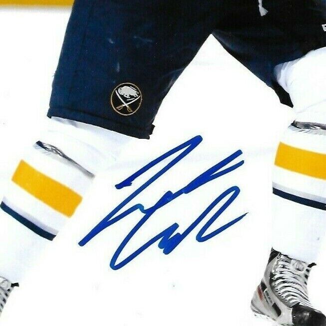 Autographed Buffalo Sabres Luke Adam 8x10 Photo #2 Original