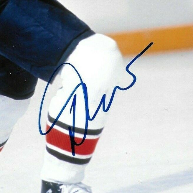 Autographed Philadelphia Flyers Dave Tippett 8x10 Photo Original