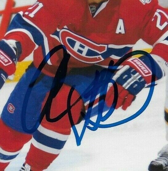 Auto. Chris Christopher Higgins Montreal Canadiens Postcard 2008-09 Original