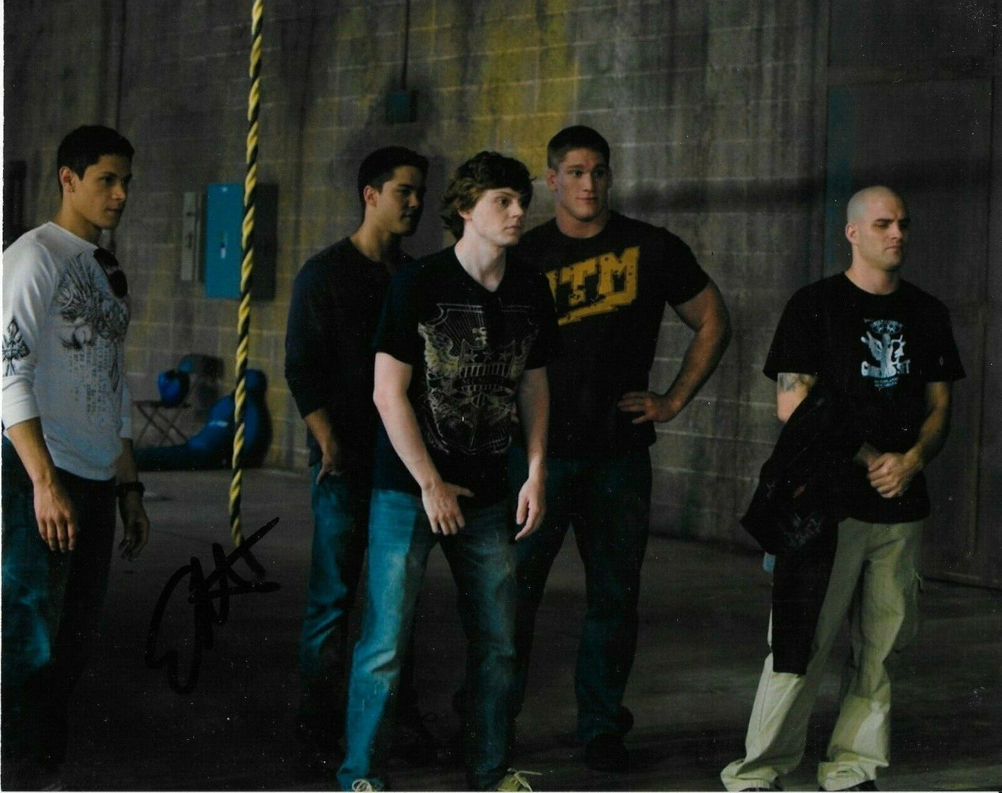 Autographed Evan Peters signed Never Back Down 8x10 photo