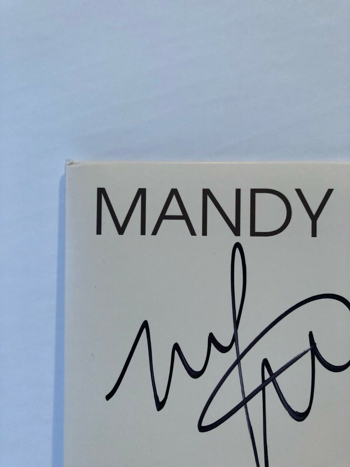 Autographed Silver Linings Vinyl Signed by Mandy Moore LP with JSA cert