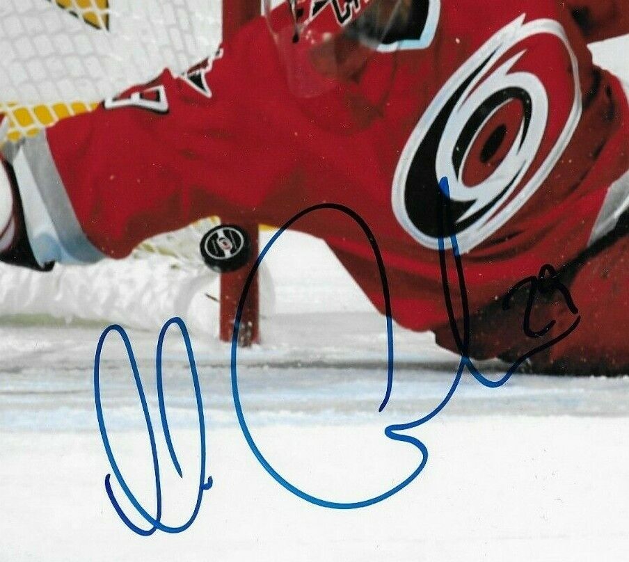 Autographed Carolina Hurricanes Martin Gerber 8x10 Photo Original