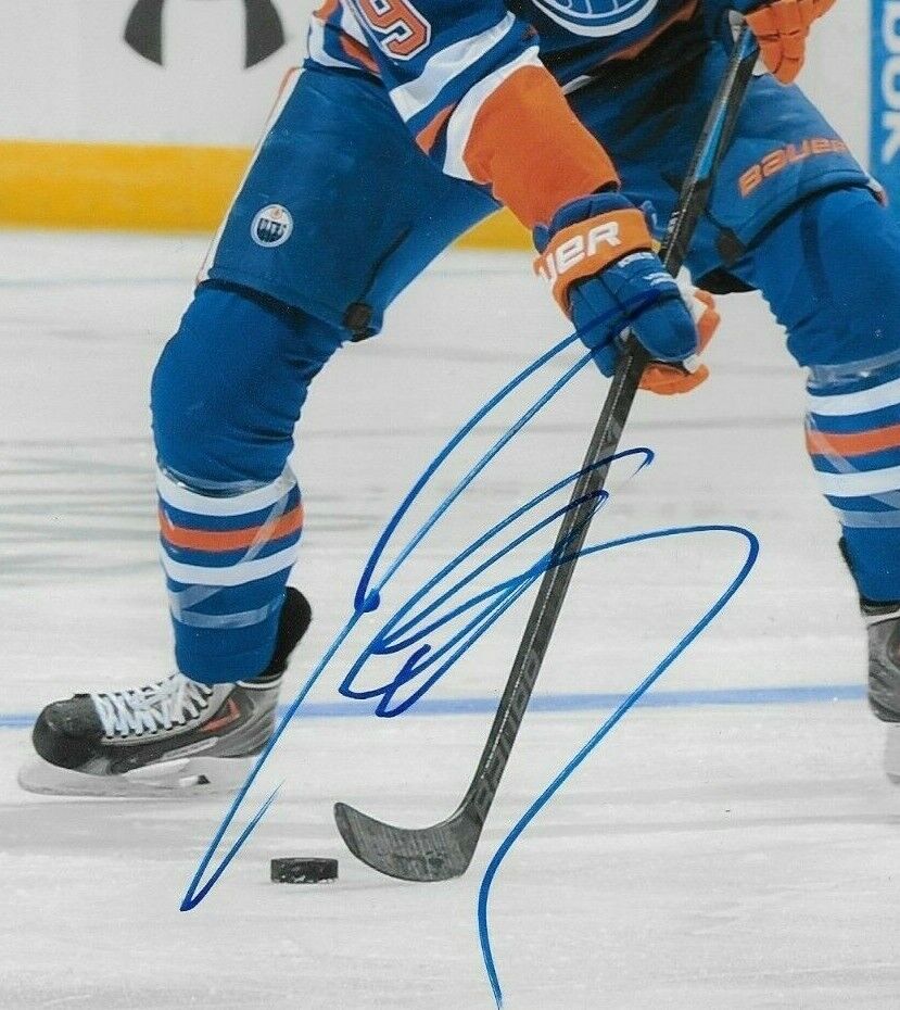 Photo autographiée 8x10 originale de Justin Schultz des Oilers d'Edmonton