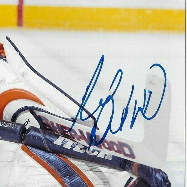 Autographed New York Islanders Goalie Rick Dipietro 8x10 Photo #2 Original