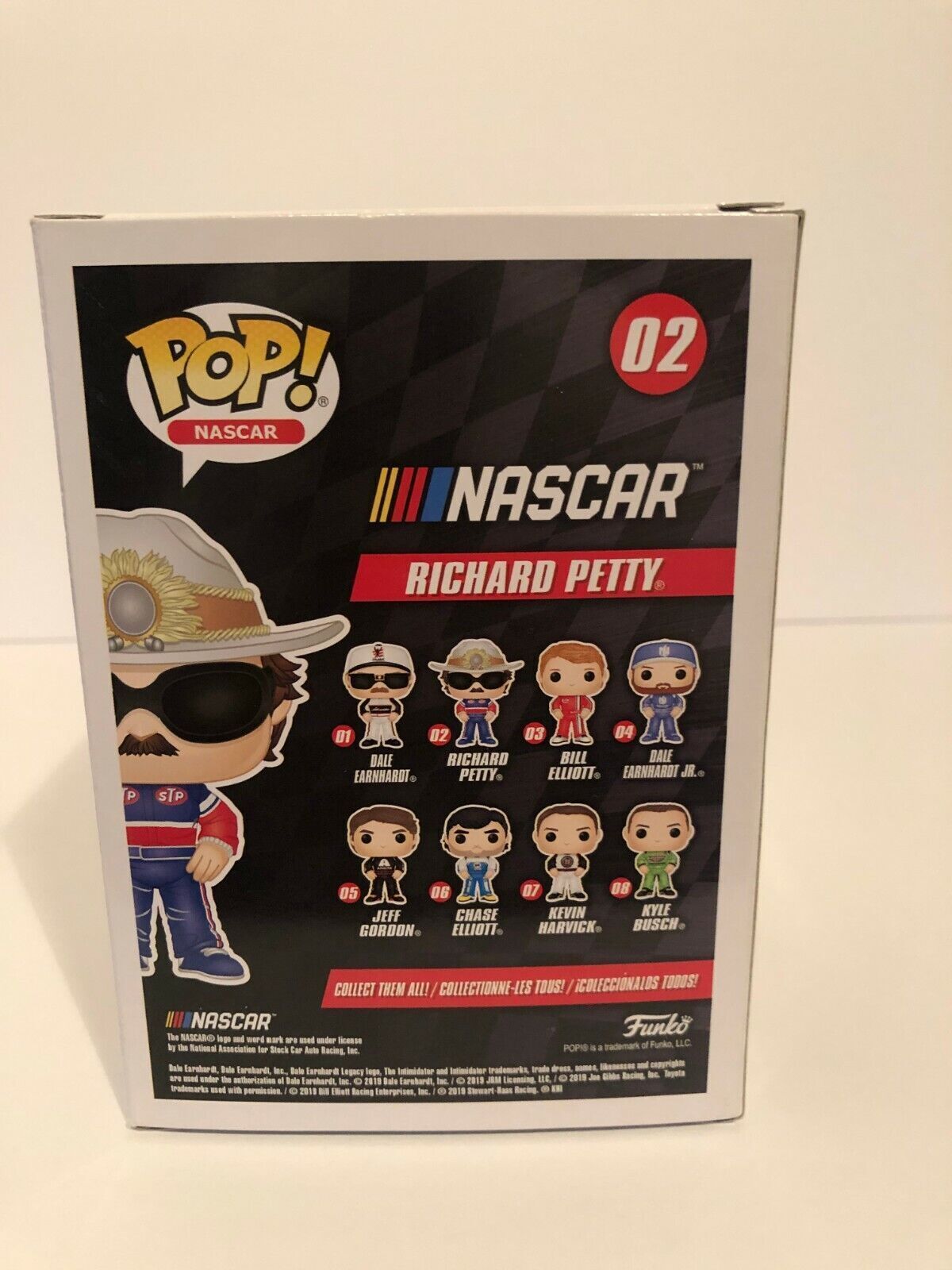 Autographed Nascar Pop Funko signed by Legend Richard Petty JSA